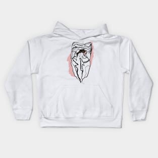 Single Line - Surrender Kids Hoodie